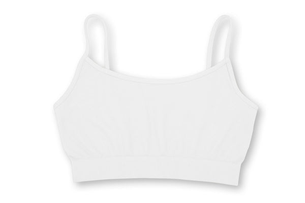 KURVE KIDS BUTTER SOFT BASIC BANDEAU CAMI TOP - TRAINING BRA