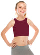 KURVE BUTTER SOFT GIRLS CROP RACERBACK TANK TOP