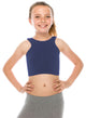 KURVE BUTTER SOFT GIRLS CROP RACERBACK TANK TOP