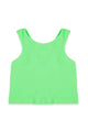 KURVE BUTTER SOFT GIRLS CROP RACERBACK TANK TOP