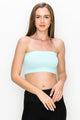 KURVE BUTTER SOFT SEAMLESS MINI BANDEAU TUBE TOP