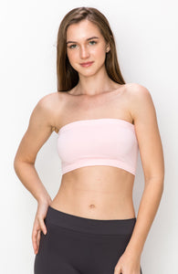 KURVE BUTTER SOFT SEAMLESS MINI BANDEAU TUBE TOP