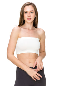 KURVE BUTTER SOFT SEAMLESS MINI BANDEAU TUBE TOP