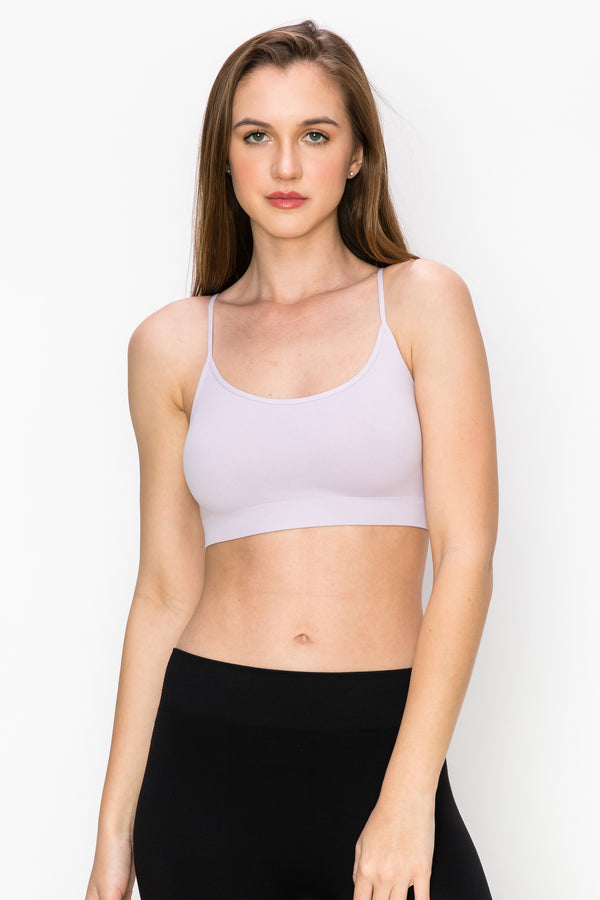 KURVE BUTTER SOFT BASIC STRAP CAMI BRALETTE