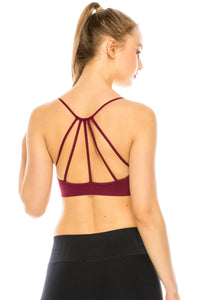 CAGED BACK BRALETTE