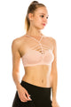 NEVER GLEAM FRONT CAGED BRALETTE