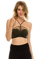 NEVER GLEAM FRONT CAGED BRALETTE
