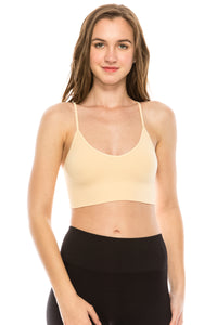 KURVE SOFT RIB V-NECK BRALETTE