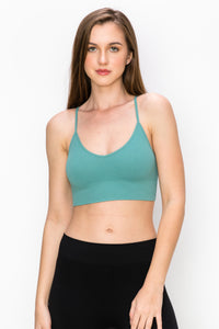 KURVE SOFT RIB V-NECK BRALETTE