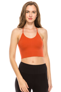 CROSS BACK BRA TOP