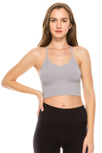 CROSS BACK BRA TOP