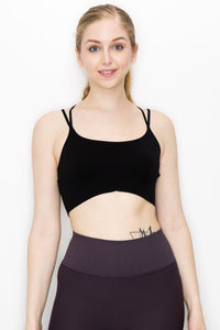 CROSS BACK BRA CAMI