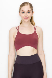 CROSS BACK BRA CAMI
