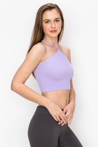 HALTER CROP TOP