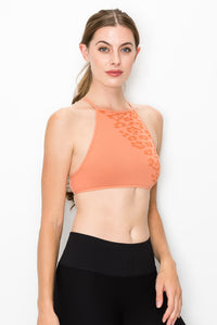 LEOPARD CROPPED BRALETTE