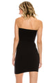 TUBE DRESS WITH SHELF BRA