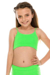 KIDS THICKER BASIC BANDEAU CAMI TOP