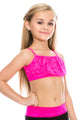 KIDS BASIC BANDEAU CAMI WITH LACE