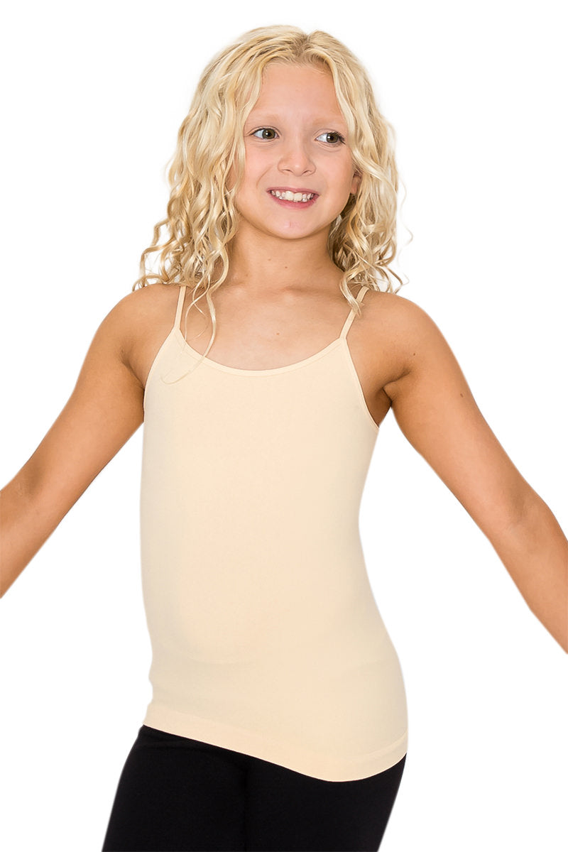 Kurve Girl’s Sleeveless Tank Top – Stretch Undershirts Cami Camisole, UV  Protective Fabric, Rated UPF 50+ (Made in USA) : : Clothing, Shoes  