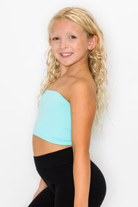 KIDS CROP TUBE TOP