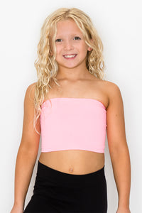 KIDS CROP TUBE TOP