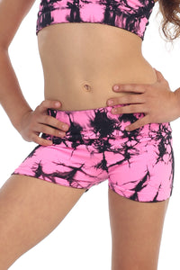 KIDS MARBLE TIE DYE BOY SHORTS
