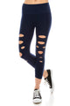 DIRTY EYES CALF LEGGINGS
