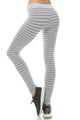 HEATHER STRIPE LEGGINGS