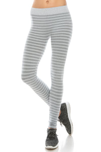 HEATHER STRIPE LEGGINGS