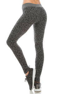 HEATHER PATTERN LEGGINGS
