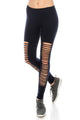 CUTOUT ANKLE LENGTH LEGGINGS
