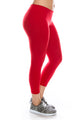 PLUS SIZE CALF LEGGINGS