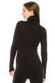 TURTLE NECK LONG SLEEVE TOP