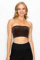 METALLIC TUBE TOP