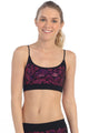 GIRAFFE SEQUIN BANDEAU CAMI TOP