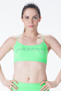 SEQUINED 'DANCE' BANDEAU CAMI TOP