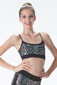 ZEPARD SEQUIN BANDEAU CAMI TOP