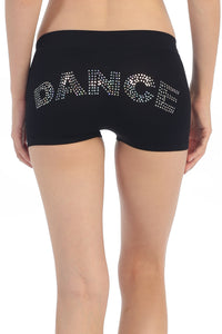 SEQUINED 'DANCE' BOY SHORTS