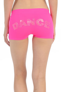 SEQUINED 'DANCE' BOY SHORTS