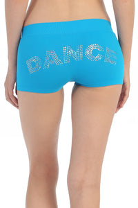 SEQUINED 'DANCE' BOY SHORTS