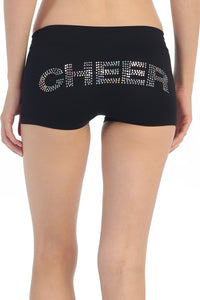 SEQUINED 'CHEER' BOY SHORTS