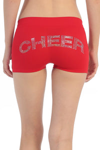 SEQUINED 'CHEER' BOY SHORTS