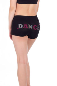 DANCE SEQUIN & STUD BOYSHORTS