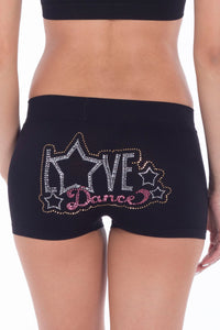 LOVE DANCE STUD BOYSHORTS