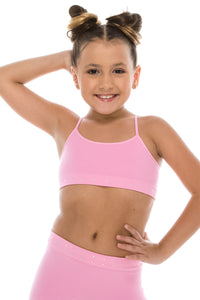 KIDS LOW LEAD RHINESTONE BANDEAU CAMI TOP