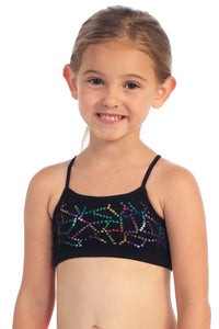KIDS SHATTERED SEQUIN TOP