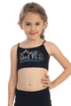 KIDS LOVE DANCE STUD BRA CAMI