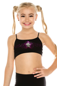 KIDS "STAR" SEQUIN BRA CAMI TOP