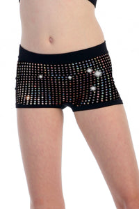 KIDS SEQUIN BOY SHORTS