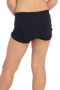 KIDS SEQUIN PUPPY PRINT BOY SHORTS